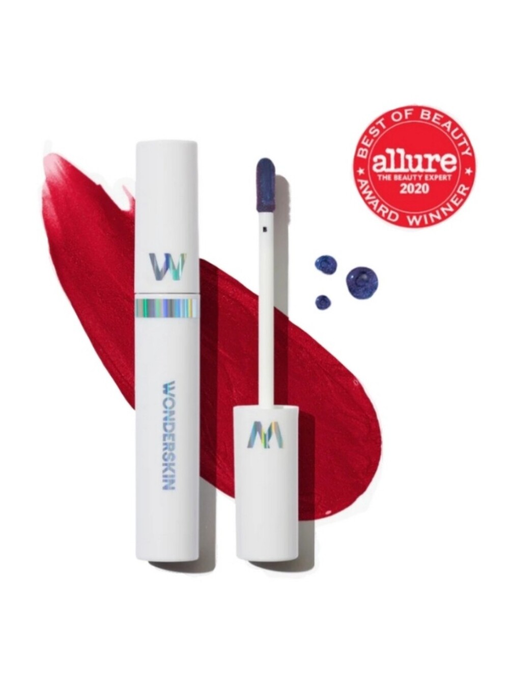 NIB Wonderskin Wonder Blading Lip Stain in Divine ( Burgundy Red)
